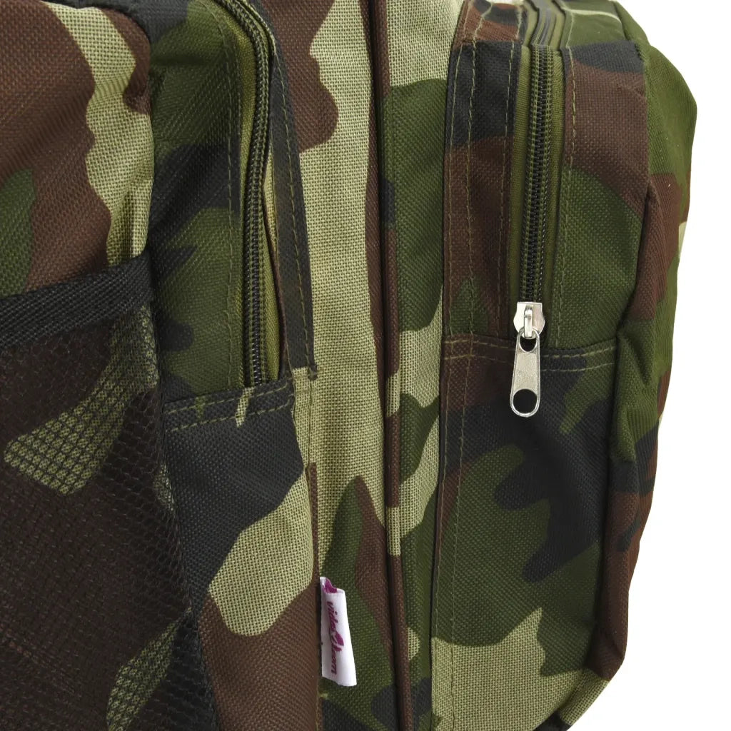 Borsa da Pesca Impermeabile Verde Mimetico in Tessuto Oxford CFW6135672