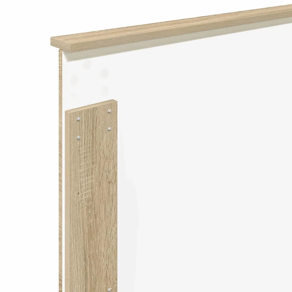Testiera-Testata-Testiera Decorativa Rovere Sonoma 100 cm Legno multistrato 382736