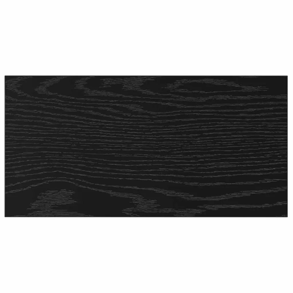 Scaffale 4 pcs Nero 40 x 20 x 1,5 cm Legno multistrato 875046