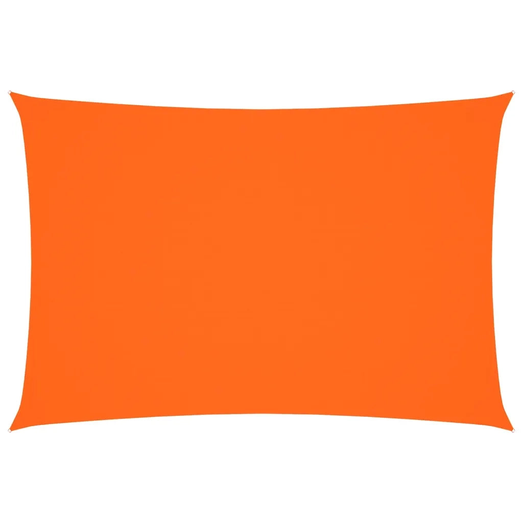 Parasole a Vela Oxford Rettangolare 2,5x4,5 m Arancione cod mxl 21661