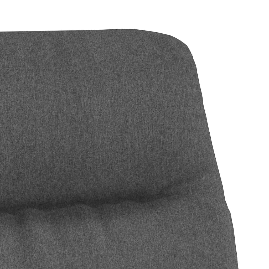 Poltrona Relax Grigio Scuro in Tessuto 341160
