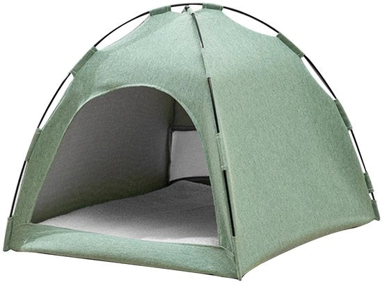 Casa per Gatti Portatile - Grande Spazio - Dimensioni 42x42x35cm - Materiale Ademante Polyester - Lavabile - Casa per Animali di Compagnia