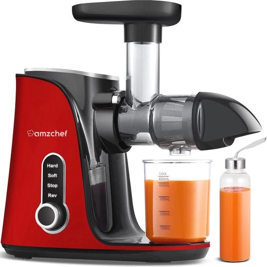 Sapcentrifuga per verdure e frutta con 2 modalità di velocità e accessori portatili