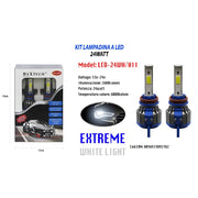 Trade Shop - Lampadine Led 24 W Auto H11 12v 24v Coppia Lampade Ricambio Maxtech Led-24wh/h11 -