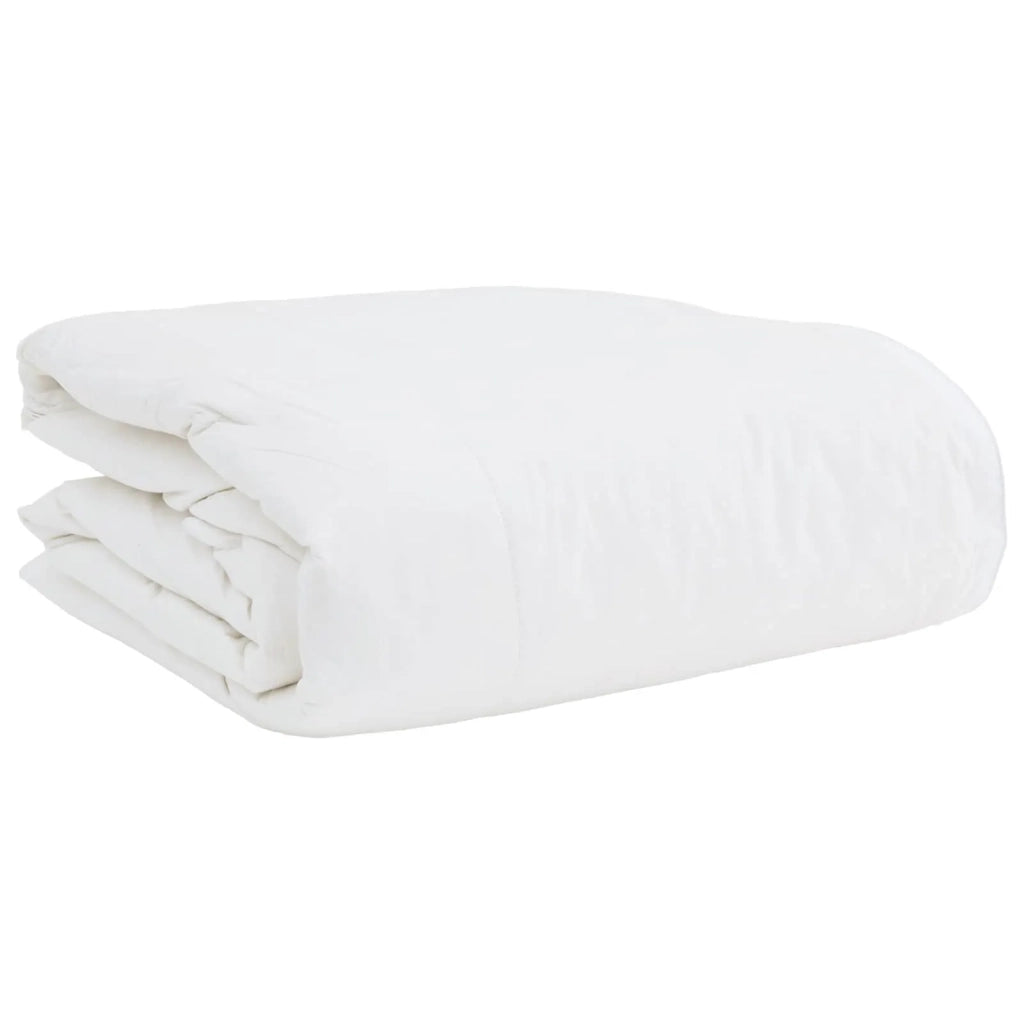Duvet 2-in-1 con cuscino 2 pcs Bianco Piuma d'anatra 3376343