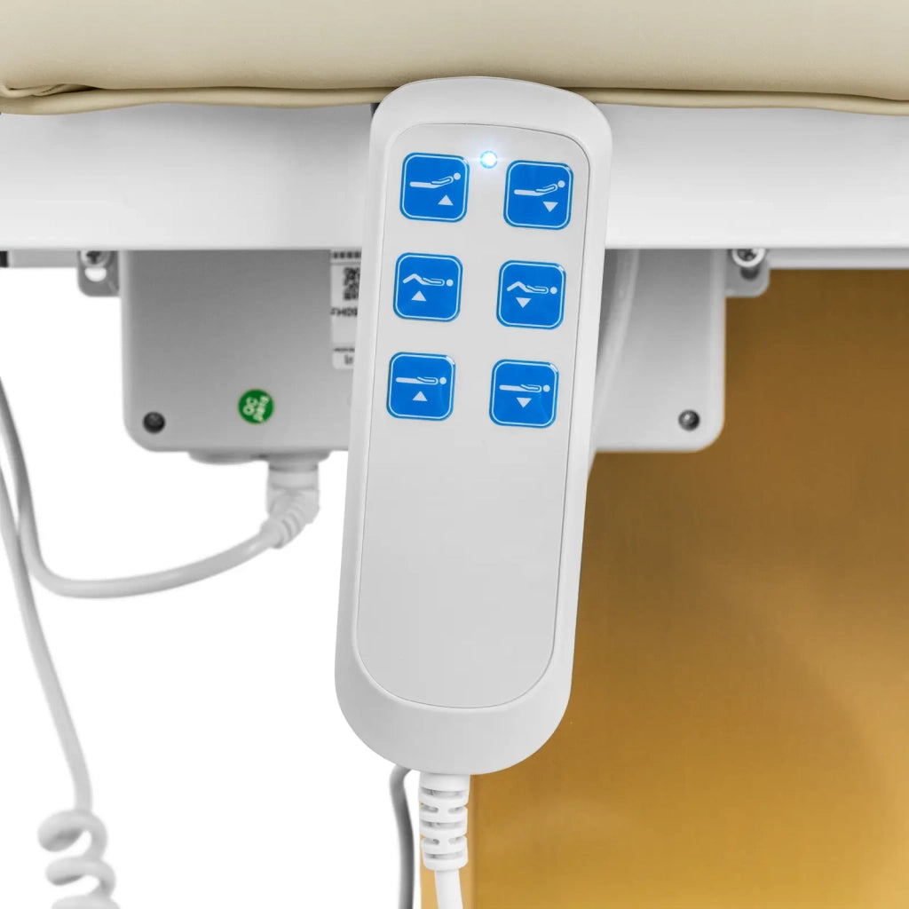 Poltrona estetica 300 watt 150 kg crema e oro 14_0008997