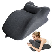 Cuscino ergonomico in memory foam ¨C Minimal ¨C grigio scuro, per sollievo reflusso e dolori schiena