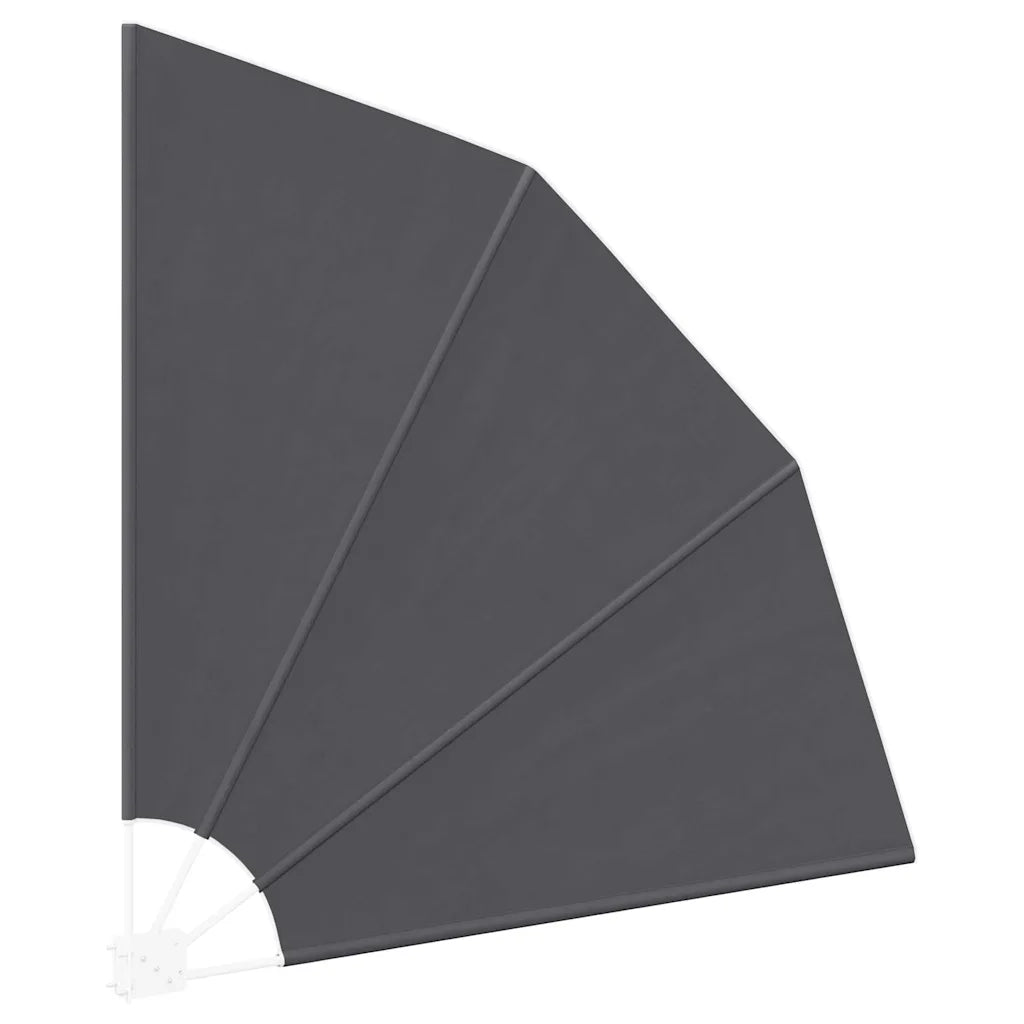 Schermo di Privacy per Balcone-Pannello per privacy 140 x 140 cm Poliestere Nero