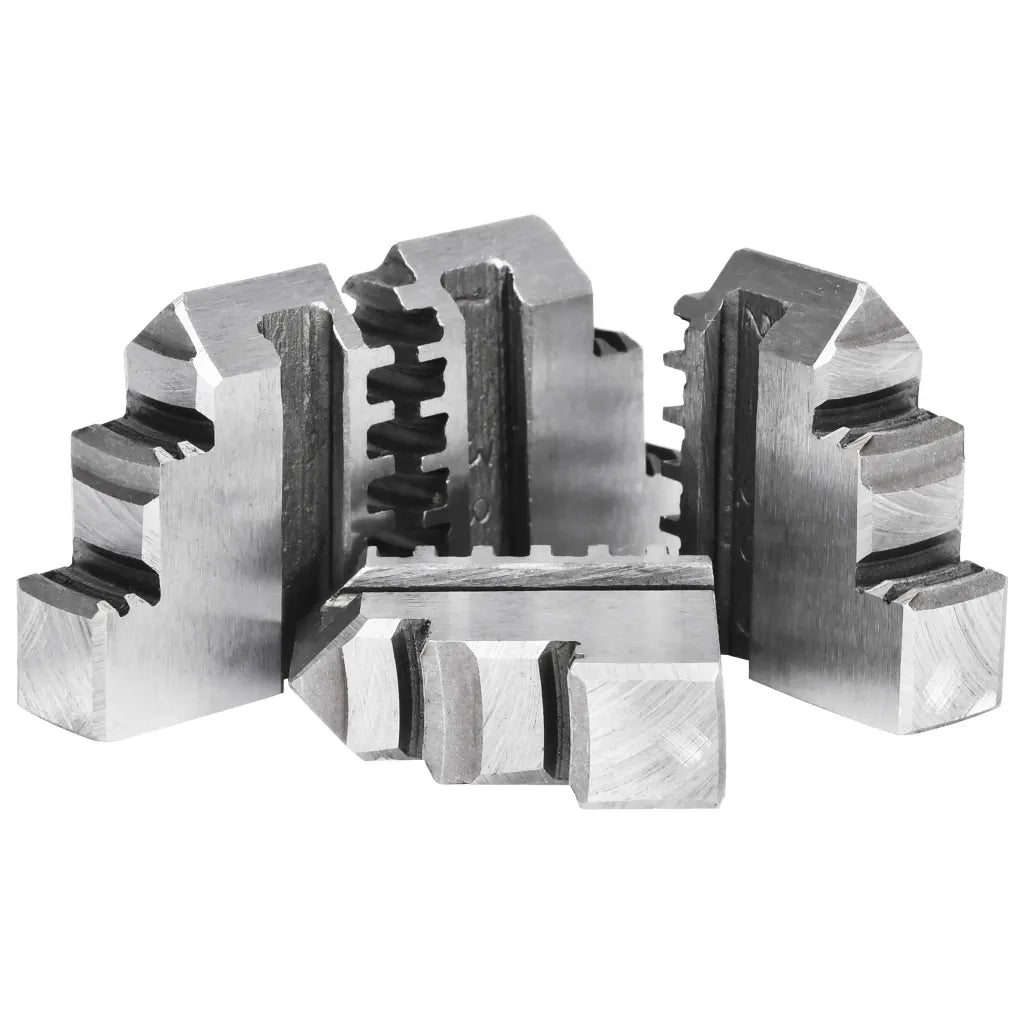 Mandrino per Tornio a 4 Griffe Autocentrante 100 mm in Acciaio CFW7743848