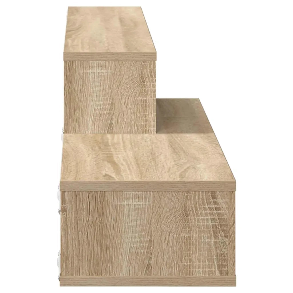 SupportoperTVaparete 120x25x28,5cm Legno multistrato 889895