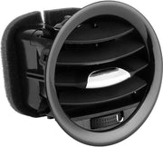 Ventilatore di deflettori per l'aria - Griglia di ventilazione - Griglia per climatizzatore - Adatto per Vauxhall Corsa D 2006-2014 - Uscita rotonda - Pezzo di ricambio - Griglia di ventilazione
