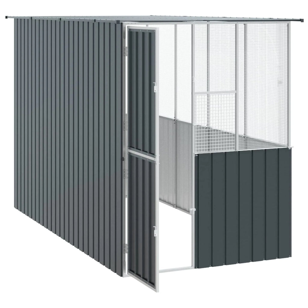 Gabbia per uccelli Antracite 165 x 318 x 200 cm Acciaio zincato 3325169