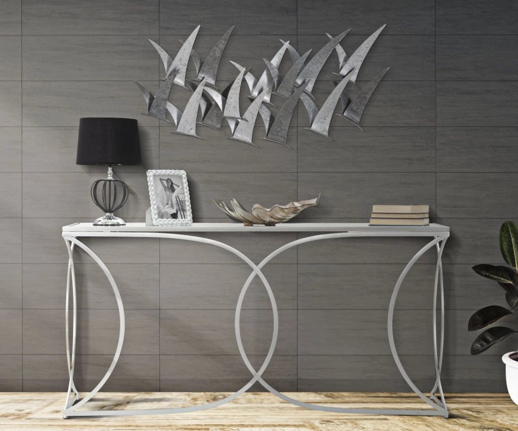 PANNELLO IN FERRO GABBIANI CM 93X12,7X47,6