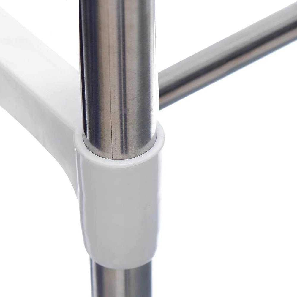 Scaffale salvaspazio 3 ripiani multiuso bagno cucina 65 x 60 x 25cm Art.5897