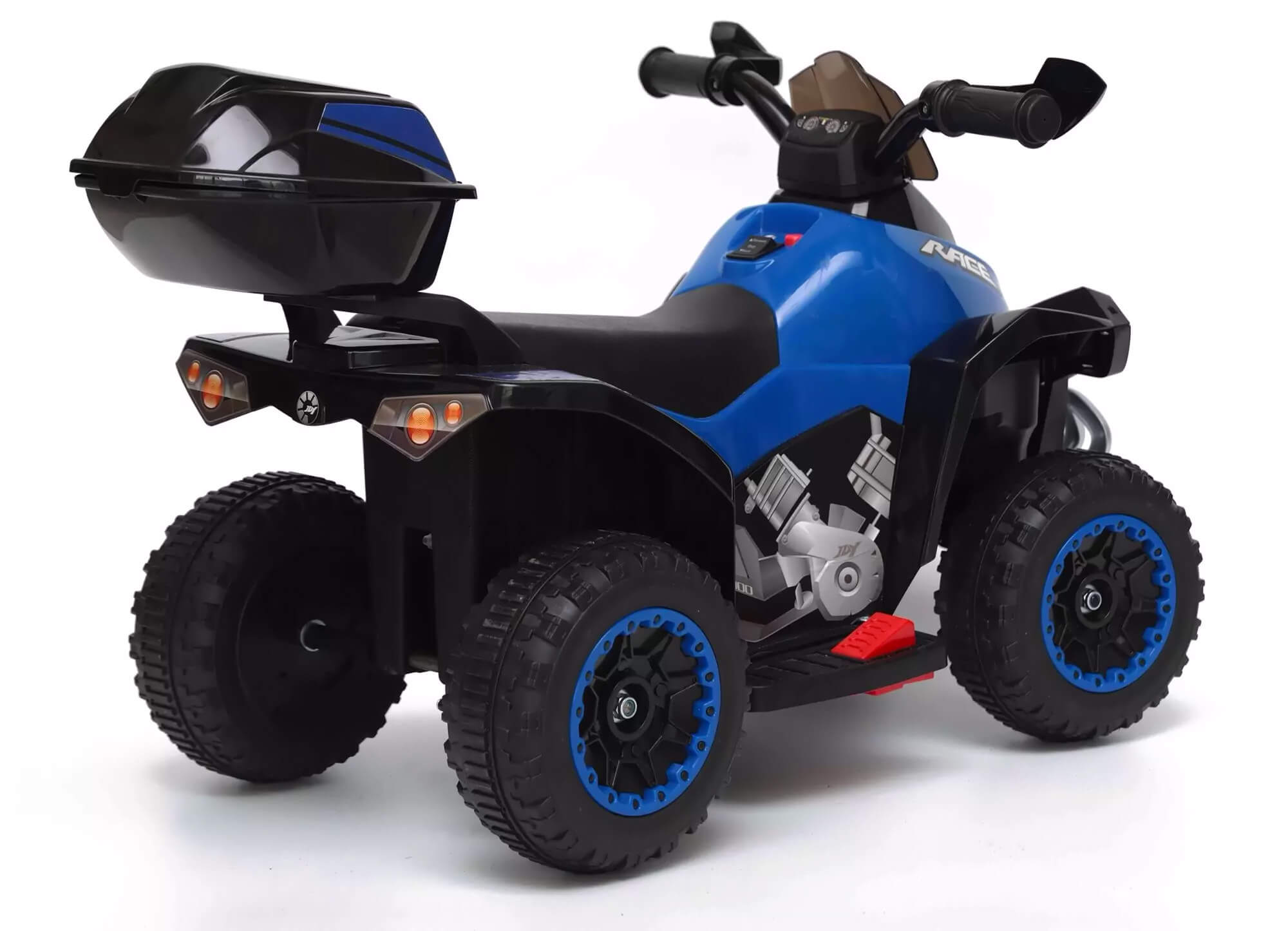 Mini Quad Elettrico per Bambini 6V Kidfun Invictus Blu