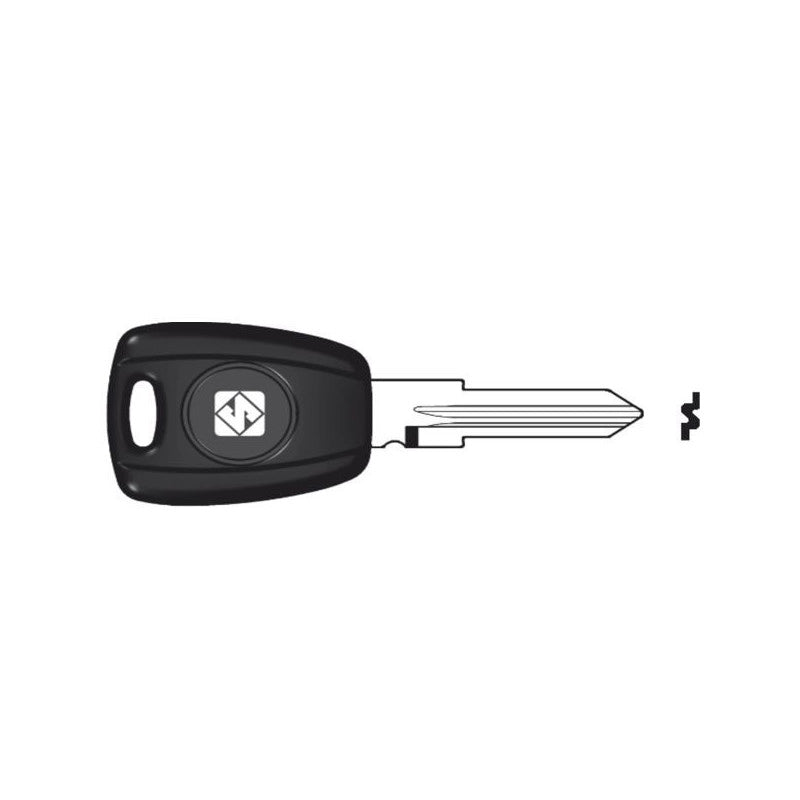 Gt15Rte Chiave Transponder No Chip Fiat