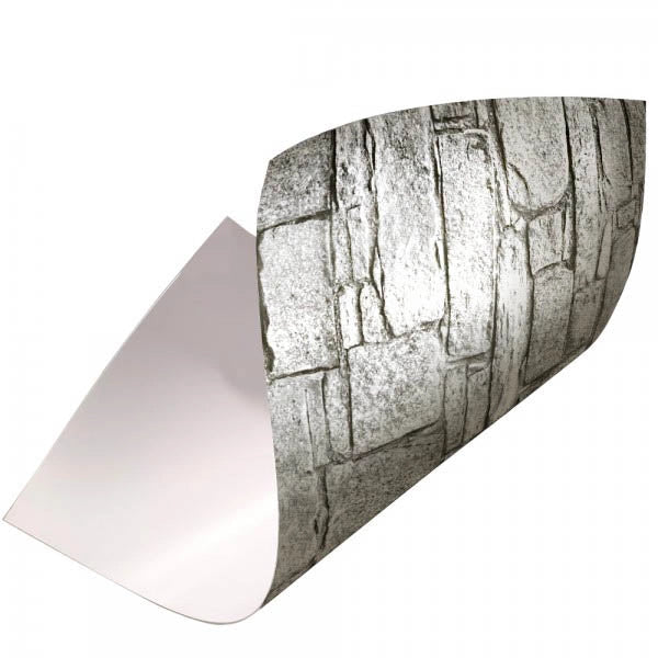 PIETRA CROATA - Paraschizzi da cucina in PVC flessibile - Misura 120x60cm spessore 3mm