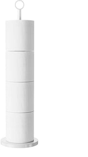 Supporto per rotoli igienici standard (con funzione di riserva), supporto per rotoli igienici libero, supporto per rotoli igienici in acciaio inossidabile, standard per bagno e toilette, rotoli di riserva