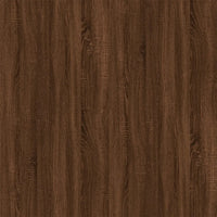 Mobile Porta TV a Parete Rovere Marrone 40x34,5x100 cm