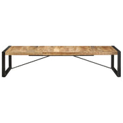 Tavolino da Salotto 180x90x40 cm in Legno di Mango Grezzo 321588