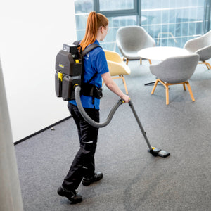 KARCHER Aspirapolvere Professionale a batteria BVL 5/1 Bp - Capacità del contenitore: 5 l - Rumorosità: 65 dB(A) - Portata aria: 40 l/s