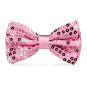 Trade Shop - Papillon Paillettes Rosa Chiaro Teatro Paillette Cravattino Farfallino Cravatta -