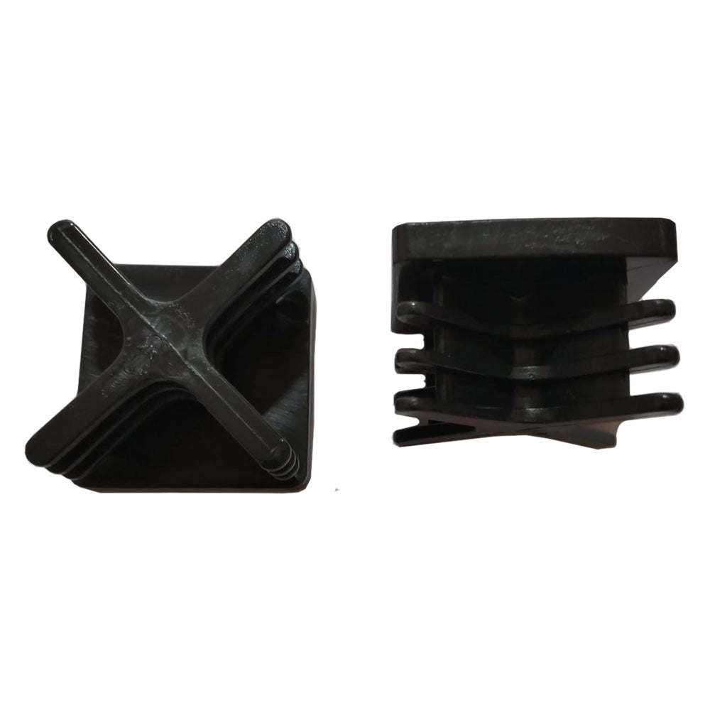 PUNTALE QUADRO ALETTATO mm 35 x 35- 100 pezzi  - Senza Marca