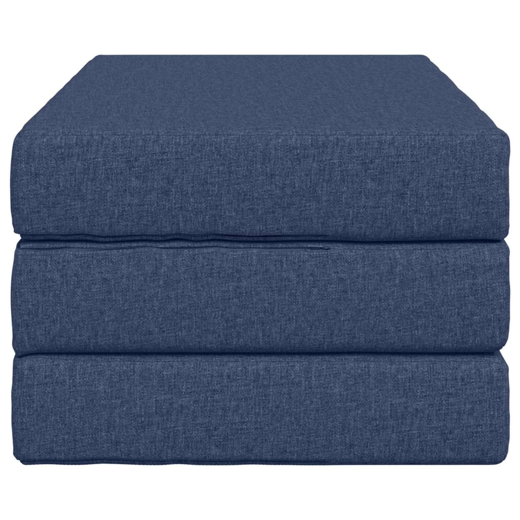 Divano Letto Pieghevole 100 x 67 x 45 cm Blu 900201