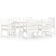 Set da pranzo da esterno 7 pezzi legno massello di pino bianco 02_0014338