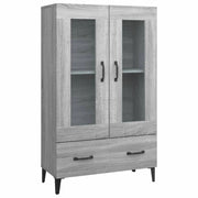 Buffet credenza cassettiera armadio mobile contenitore organizer cucina soggiorno Sonoma 70 x 31 x 115 cm legno ingegnerizzato grigio 02_0036508