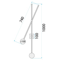 Lampada Da Parete APP1594-2W Gold