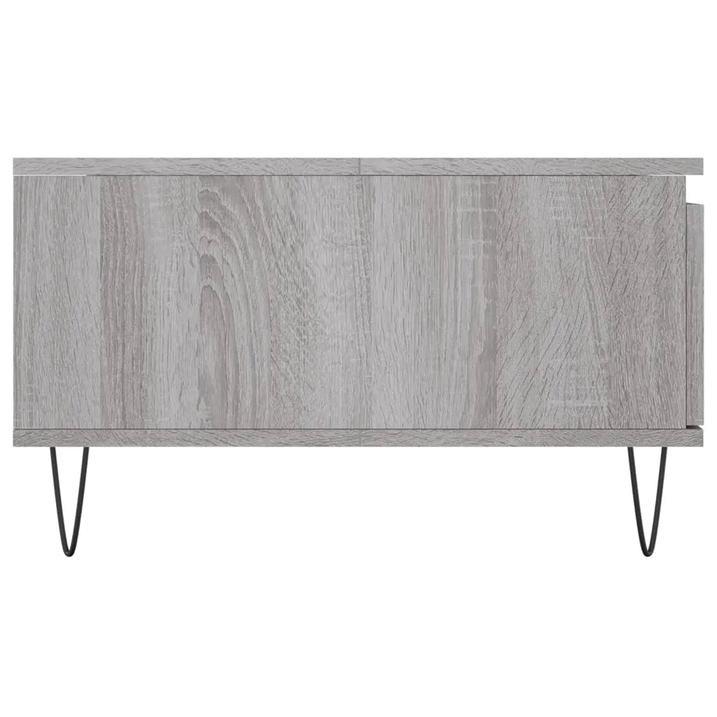 Tavolino da Salotto-Tavolino da soggiorno-Tavolo Grigio Sonoma 90x60x35 cm Legno Multistrato 622625