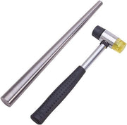 Set di utensili per gioielli - ingranditore a anello in acciaio - attrezzi per lavorare con le porte - martelli in acciaio e gomma - creazione di gioielli - platino