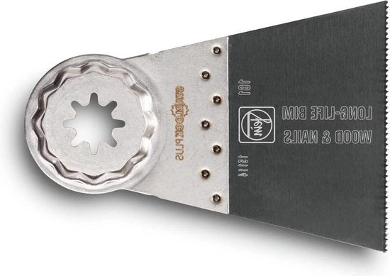 Lama di sega long-life VE, 1 pezzo - larghezza 65 mm - Starlock Plus - con serratura per legno.