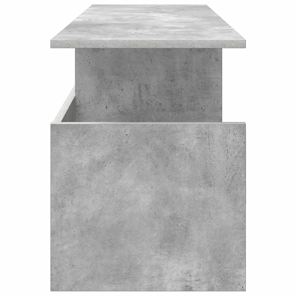 Supporto TV 102 x 35 x 45 cm Grigio cemento 890995