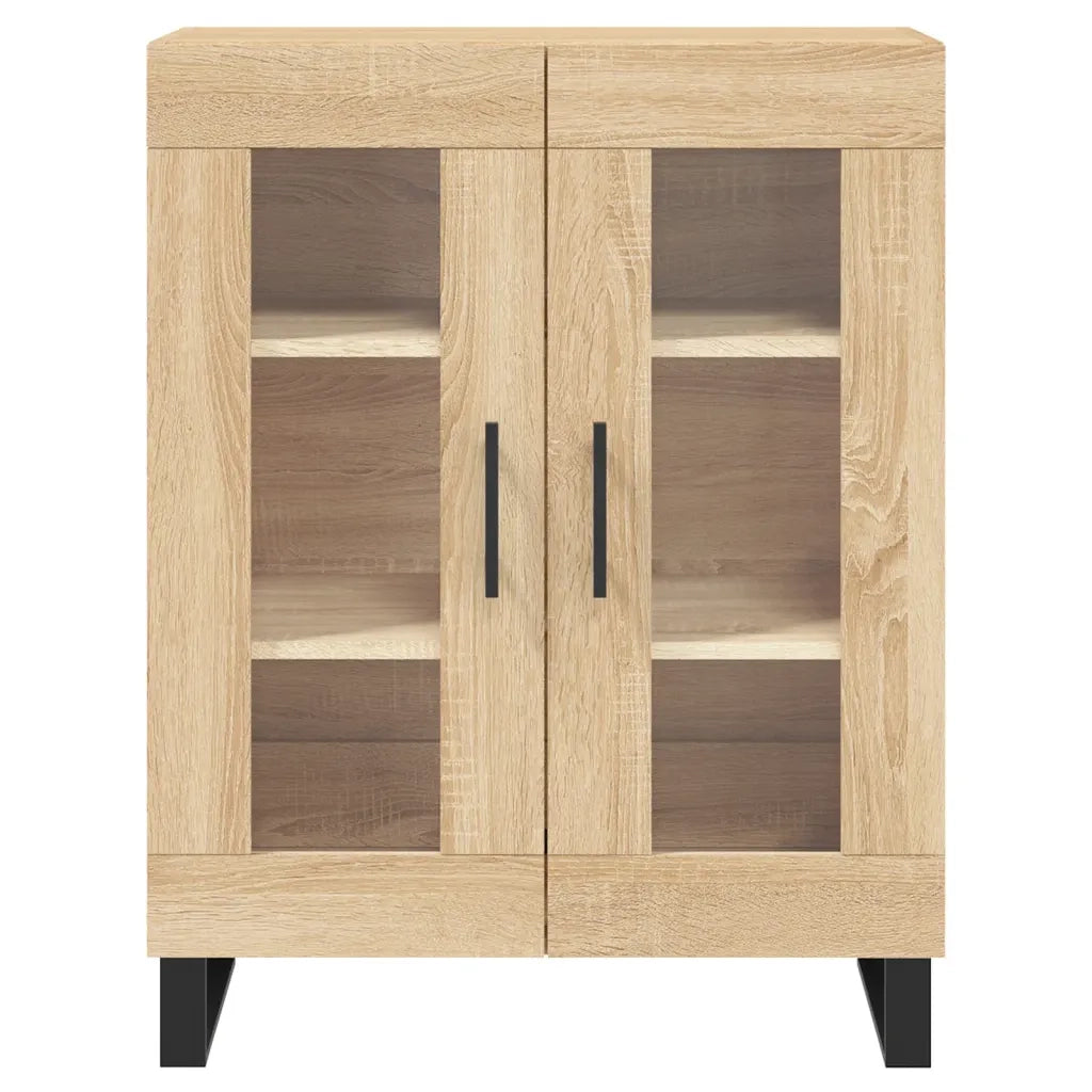 Credenza Rovere Sonoma 69,5x34x180 cm in Legno Multistrato 3195758