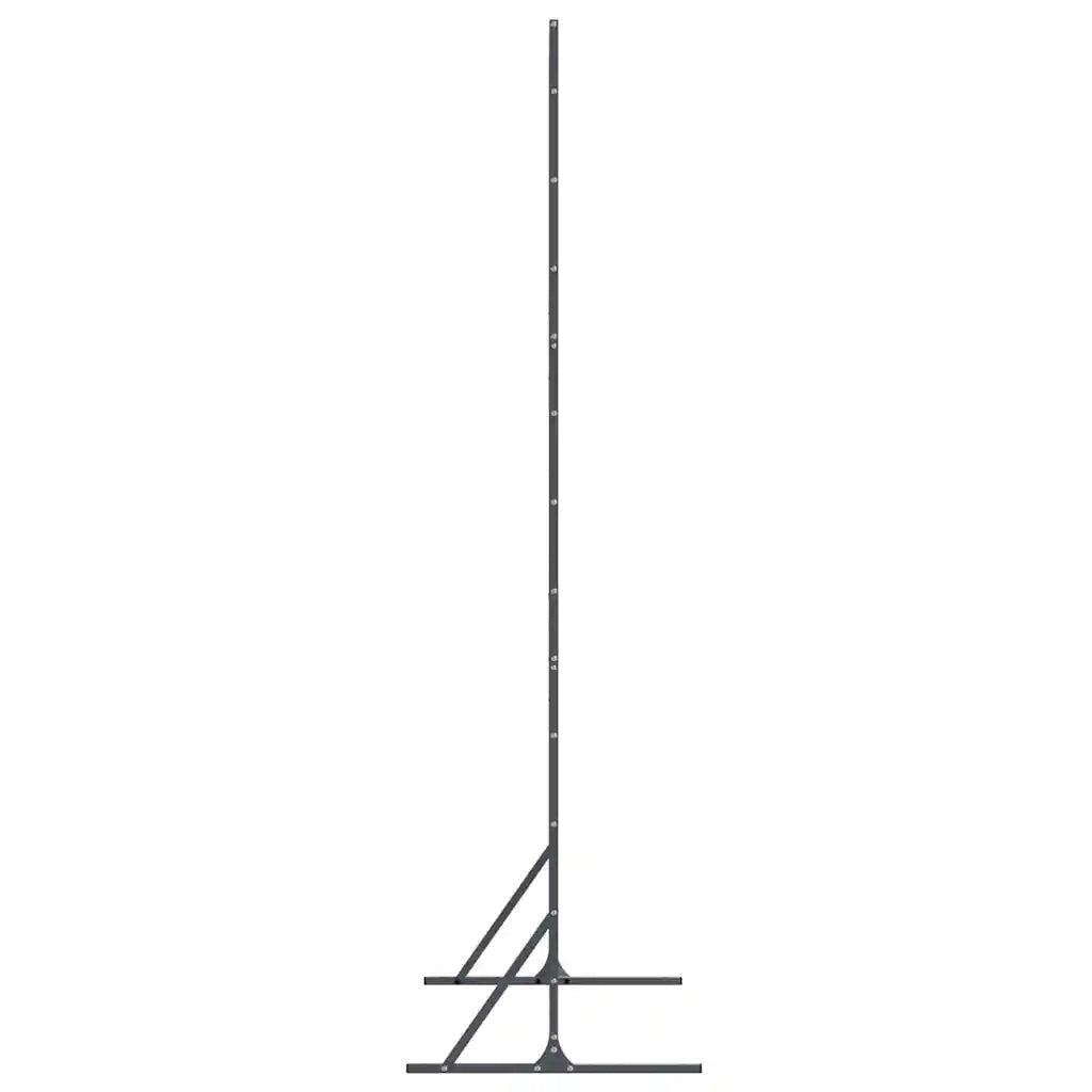 Schermo per Privacy Antracite 100 x 50 x 180 cm Acciaio CFW8630228