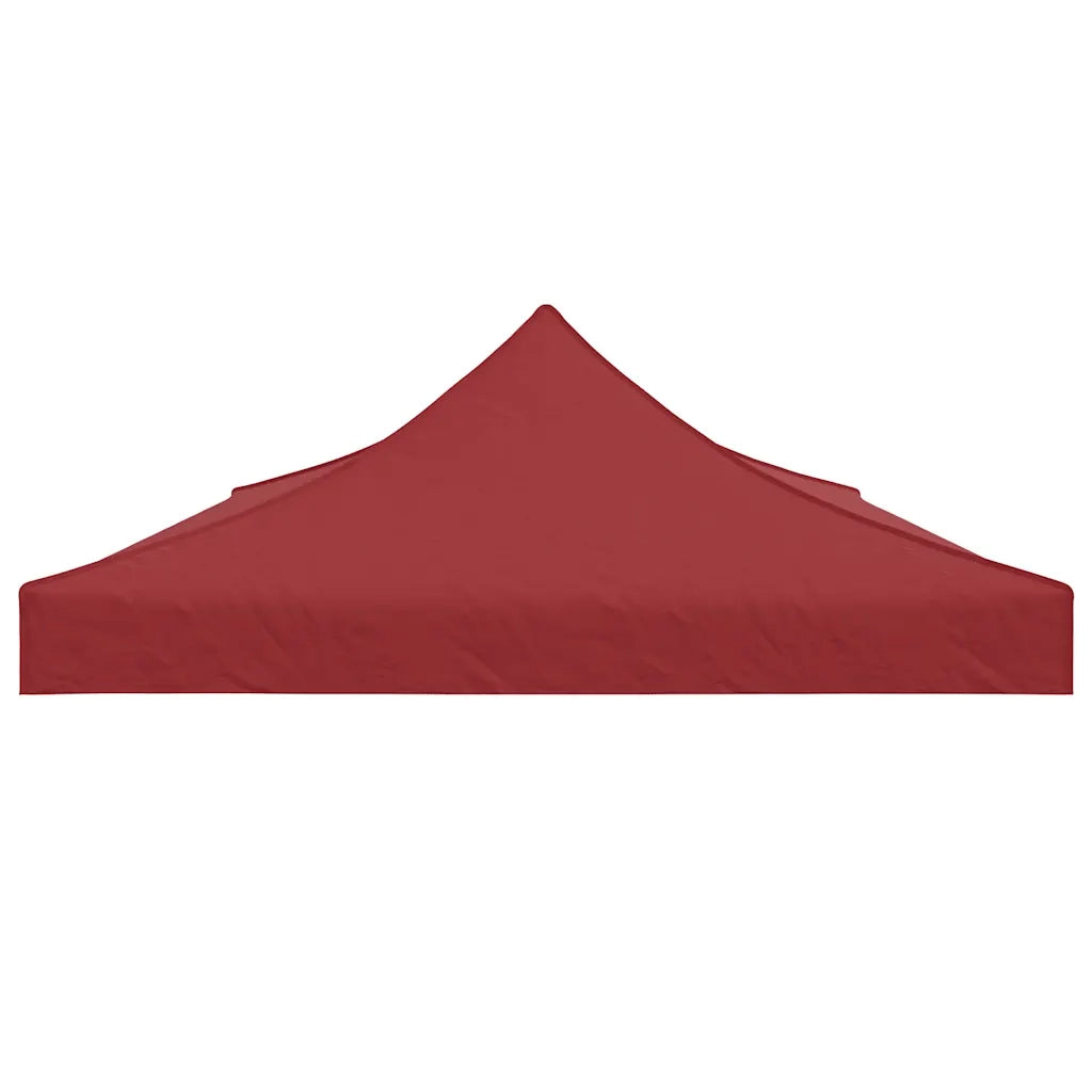 Tetto per Tendone per Feste 6x3 m Rosso Borgogna 270 g/m² 315331