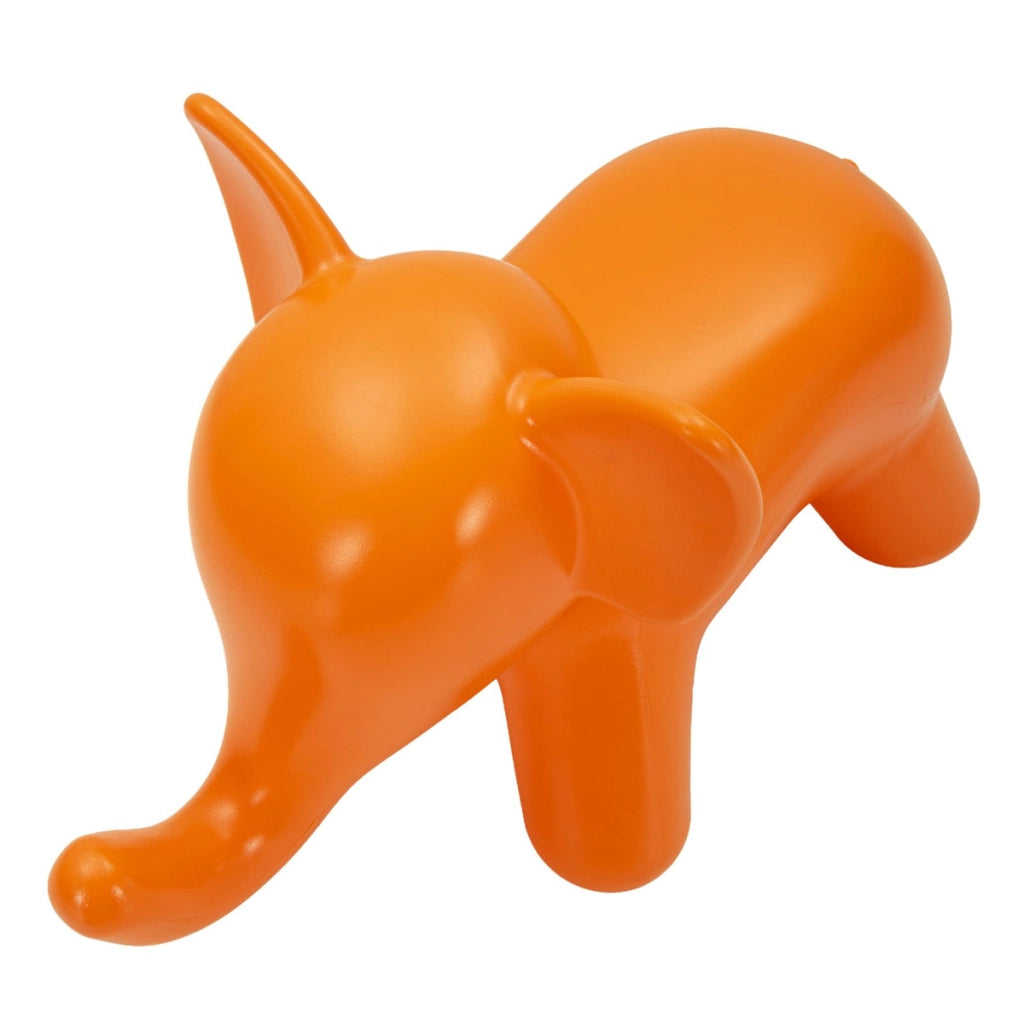 Sgabello Basso Elefante, Arancione, Plastica, 86x46x56 cm