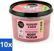 Scrub corpo con albicocche organiche e zucchero - 250 ml - Confezione in bulk - 10 pezzi