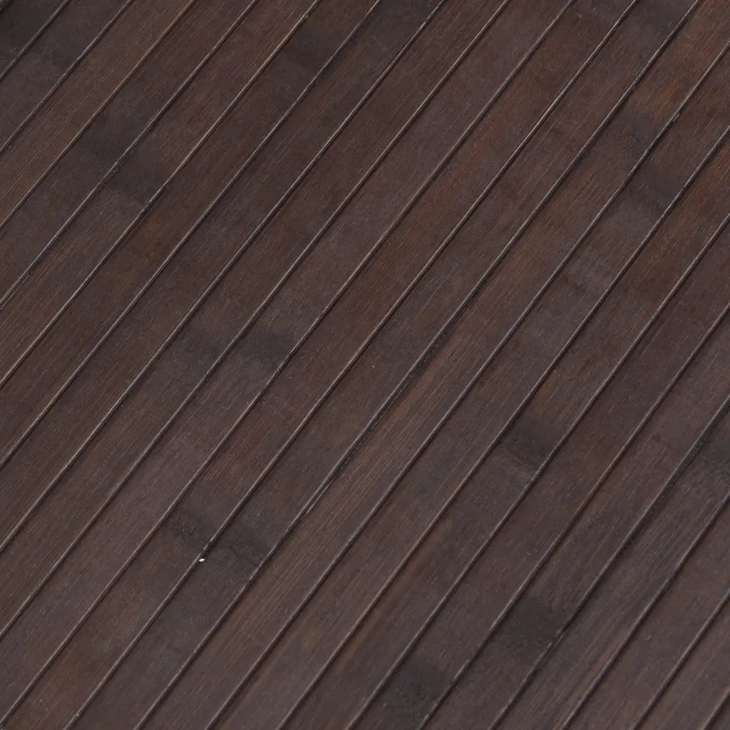 Divisorio Ambienti Marrone Scuro Larghezza 800 cm Altezza 165 cm in Bambù 377016