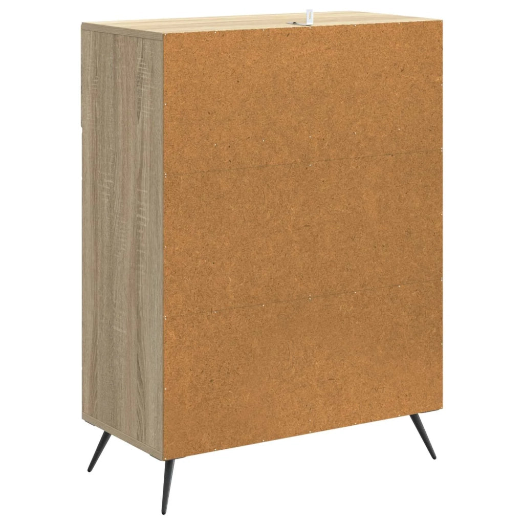 Credenza Rovere Sonoma 66 x 34,5 x 90 cm Legno ingegnerizzato 895557