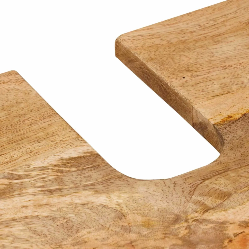 Set di mobili per il bagno Montaggio a parete 2 pcs Naturale