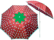 OMBRELLONI SPIAGGIA FRUTTA FRAGOLA CM.180