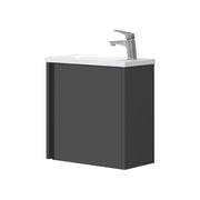 Set di mobili da bagno Kleo Antracite 2 pezzi Vicco
