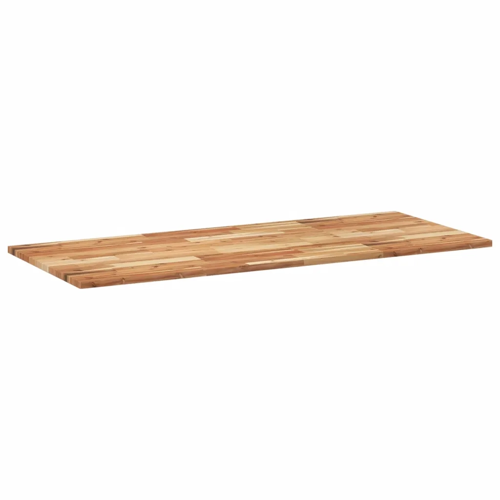 Piano da Bagno Finitura a Olio 140x60x2 cm in Legno di Acacia 3279702