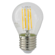 Trade Shop - Lampadina Led G45 A Filamento E27 Sfera Luce Fredda Naturale Calda 4 W G45a-t -
