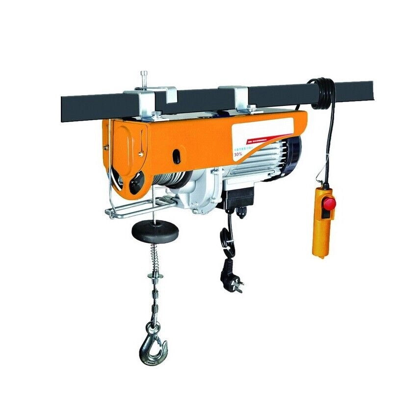 Montacarichi Elettrico Paranco Verricello Argano 930W con portata da 250 500 KG