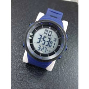 Trade Shop - Orologio Polso Zcc Compass Digitale Sveglia Data Allarme Cronometro Sportivo Blu -
