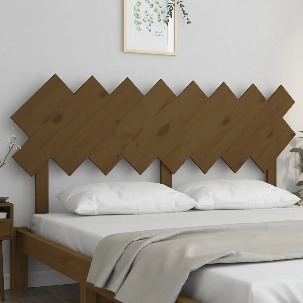 Testiera | Testata Letto Ambra 159,5x3x80,5 cm in Legno Massello di Pino